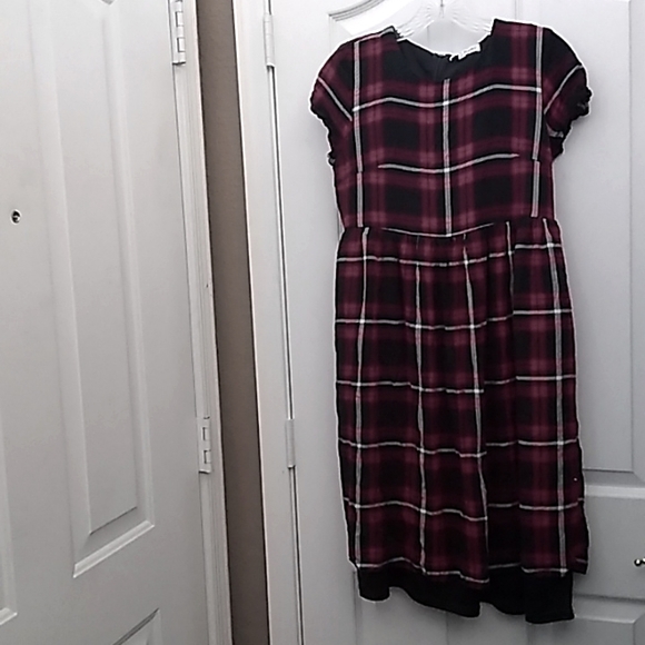 Ladies Stevie hender plaid dress medium - Picture 1 of 13